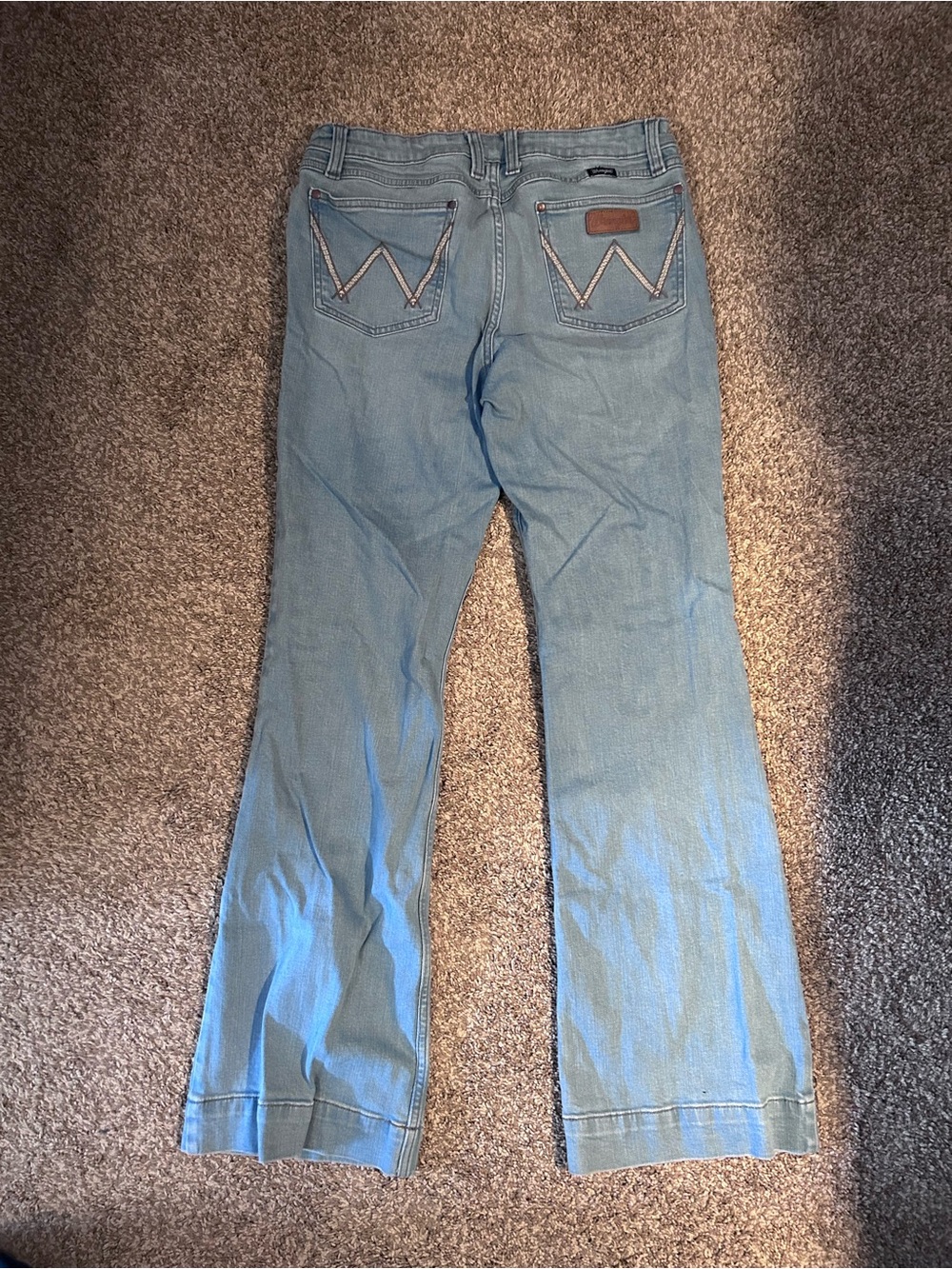 Wrangler Women’s Light Blue trouser Jeans